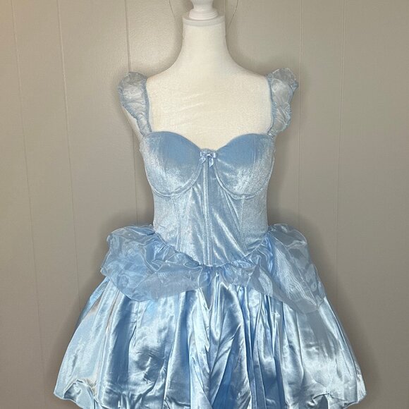 NWT Dolls Kill Come Find Me Cinderella Princess Costume - Picture 3 of 10
